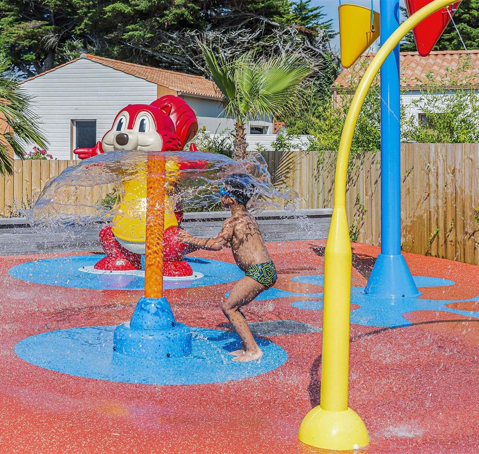 aquasplash, jeux d'eau pour les enfants à st hilaire de riez - Camping Saint Hilaire de Riez