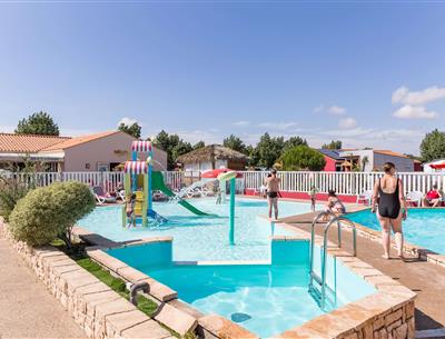 Vacances camping en Vendée avec espace aquatique