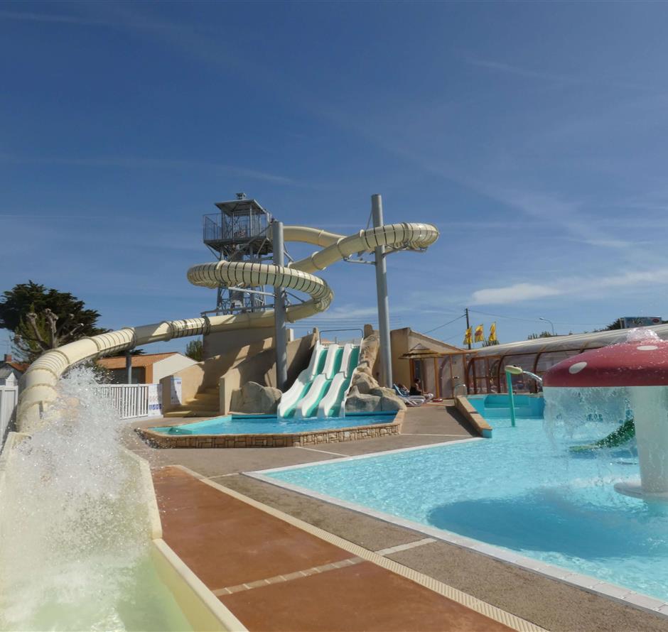 Vacances camping en Vendée avec espace aquatique - Camping Saint Hilaire de Riez
