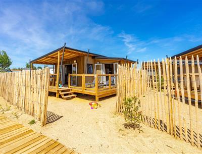 Tente tout confort à st hilaire de riez- vendée- camping accès plage