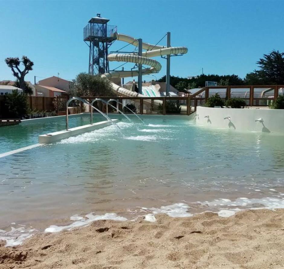 Vacances camping en Vendée avec espace aquatiquece aquatique - Camping Saint Hilaire de Riez