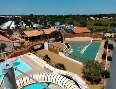 Vacances camping en Vendée avec espace aquatique