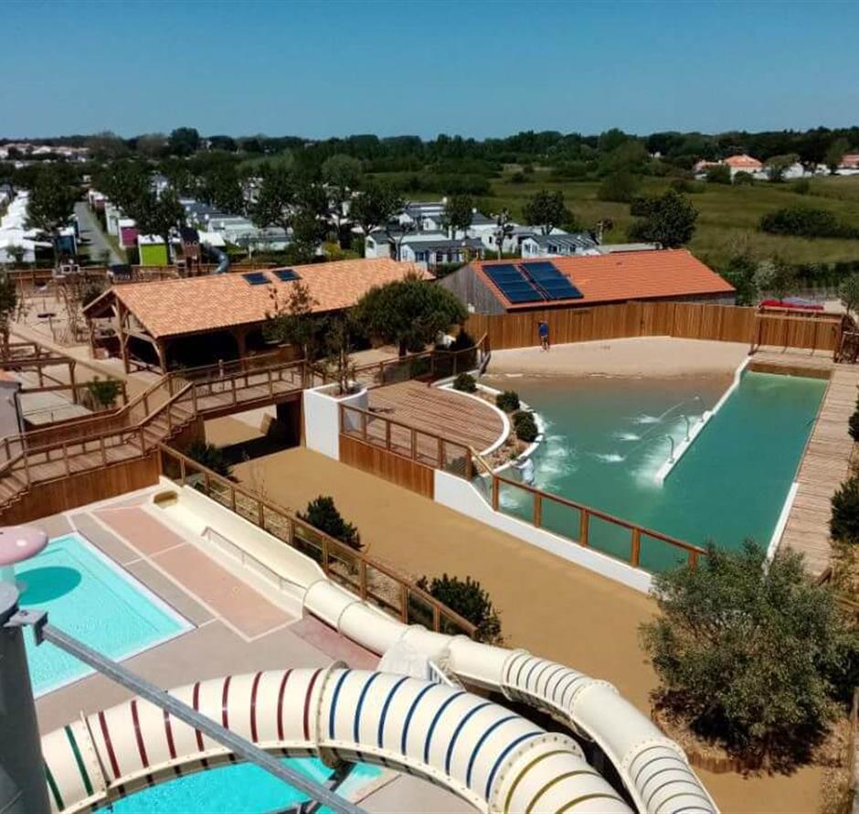 Vacances camping en Vendée avec espace aquatique - Camping Saint Hilaire de Riez
