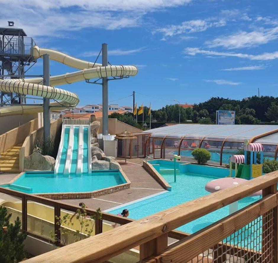 Vacances camping en Vendée avec espace aquatique - Camping Saint Hilaire de Riez