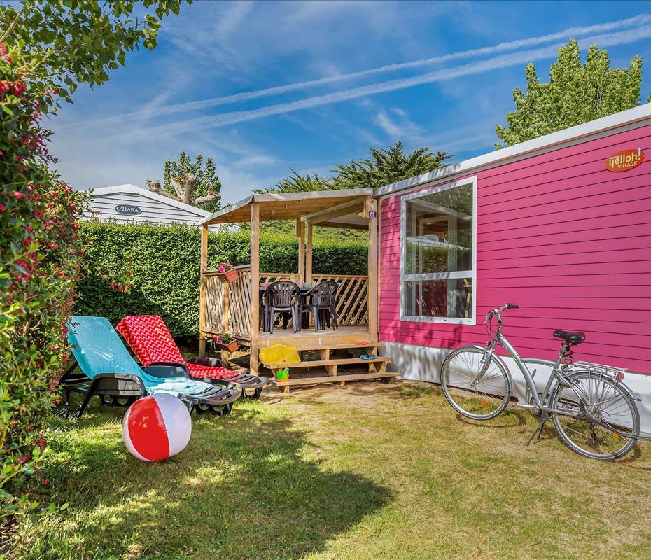 mobil-home accès direct plage vendée  - Camping Saint Hilaire de Riez