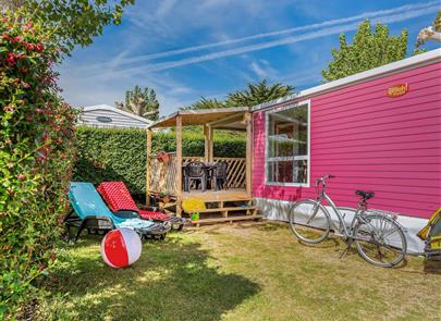 mobil-home accès direct plage vendée  - Camping Saint Hilaire de Riez