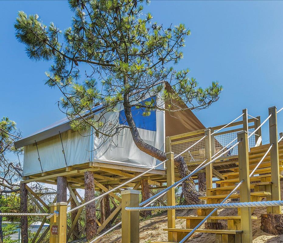tente meublée sur pilotis st hilaire de riez   - Camping Saint Hilaire de Riez