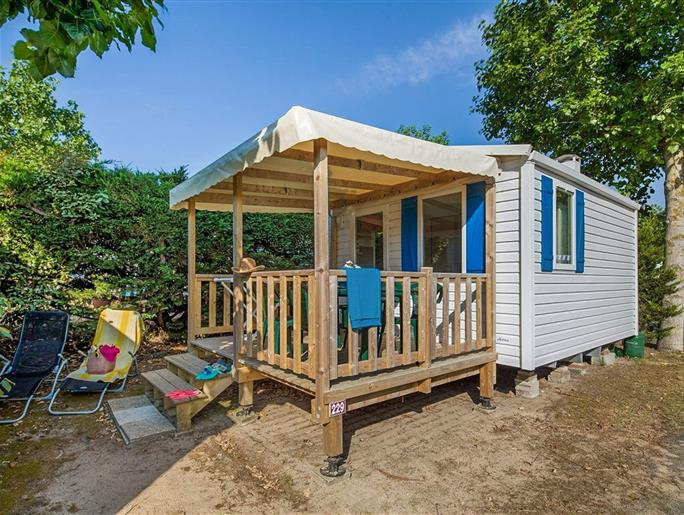 Location mobil-home 2 personnes au camping la pomme de pin à St Hilaire de riez en Vendée