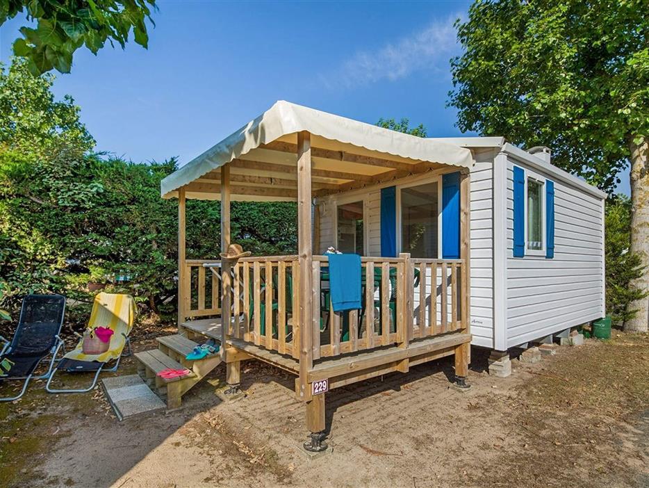 Location mobil-home 2 personnes au camping la pomme de pin à St Hilaire de riez en Vendée - Camping Saint Hilaire de Riez