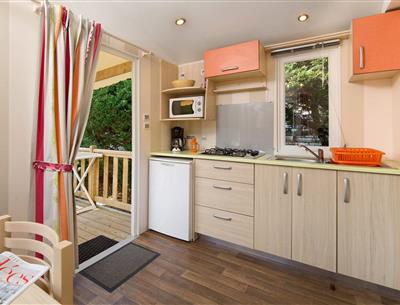 Location mobil-home 2 personnes au camping la pomme de pin à St Hilaire de riez en Vendée
