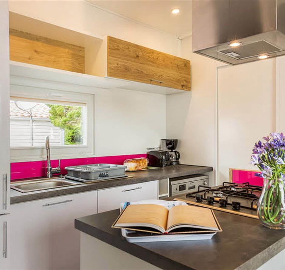 Cottage TAOS 4 personnes 2 chambres 2 salles de bain - Pomme de Pin - Camping Saint Hilaire de Riez