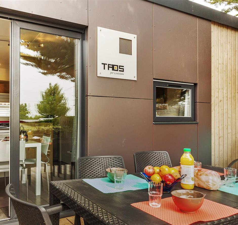 Cottage TAOS 4 personnes 2 chambres 2 salles de bain - Pomme de Pin - Camping Saint Hilaire de Riez