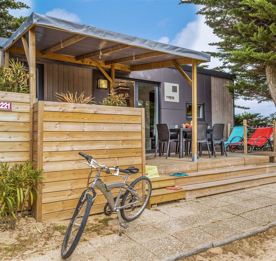 Cottage TAOS 4 personnes 2 chambres 2 salles de bain - Pomme de Pin - Camping Saint Hilaire de Riez