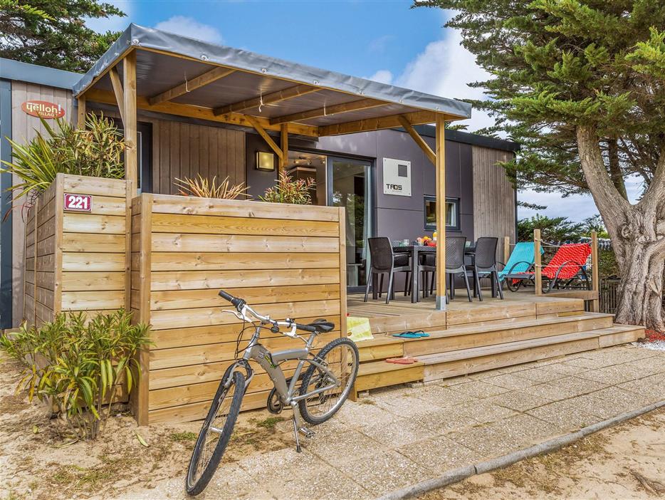 Cottage TAOS 4 personnes 2 chambres 2 salles de bain - Pomme de Pin - Camping Saint Hilaire de Riez
