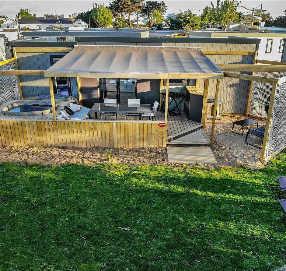 Cottage Premium TAOS spa- luxe - bord de mer - st hilaire de riez - Camping Saint Hilaire de Riez