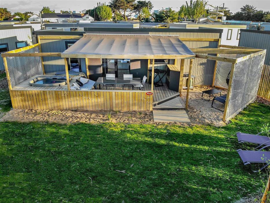 Cottage Premium TAOS spa- luxe - bord de mer - st hilaire de riez - Camping Saint Hilaire de Riez