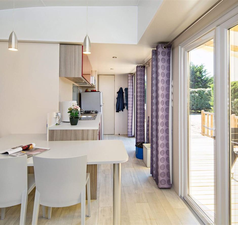 Mobil-home **** 4 pers 2 ch au camping 4 étoiles La Pomme de Pin à Saint Hilaire de Riez en Vendée - Camping Saint Hilaire de Riez