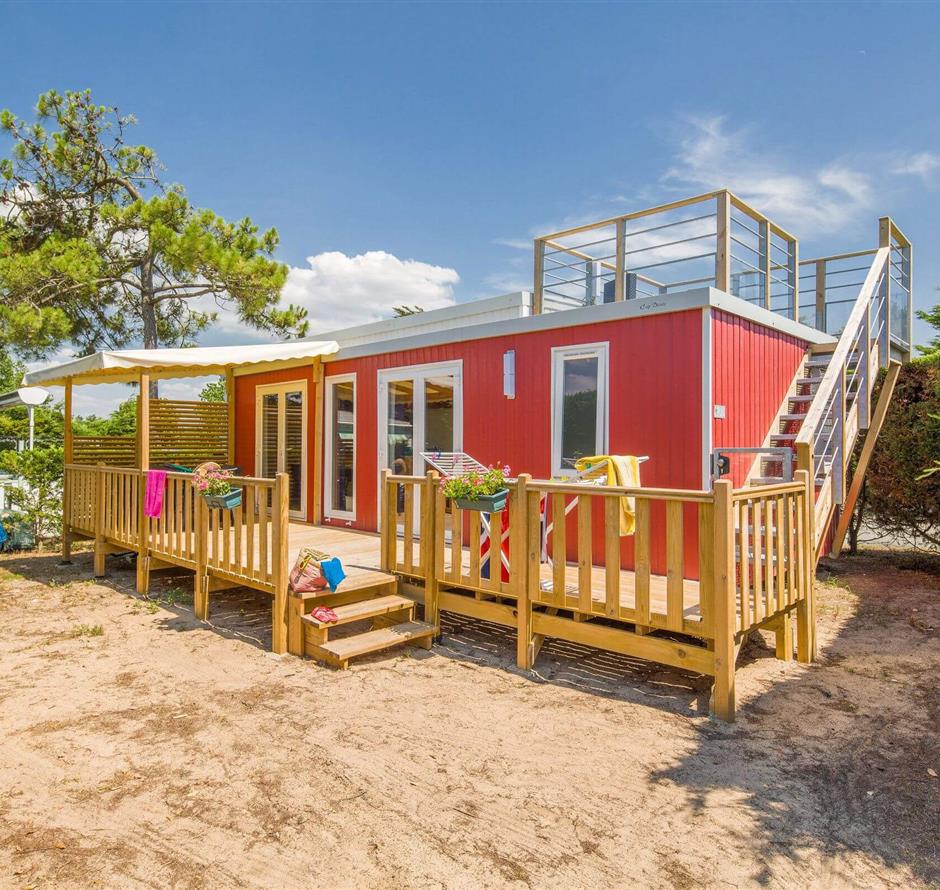 Mobil-home **** 4 pers 2 ch au camping 4 étoiles La Pomme de Pin à Saint Hilaire de Riez en Vendée - Camping Saint Hilaire de Riez