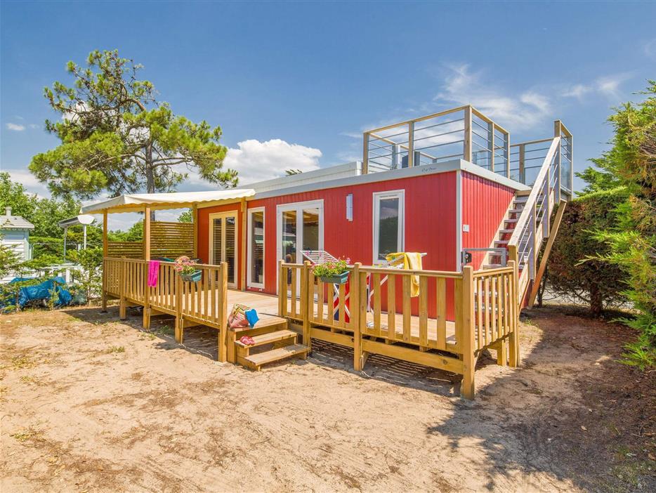 Mobil-home **** 4 pers 2 ch au camping 4 étoiles La Pomme de Pin à Saint Hilaire de Riez en Vendée - Camping Saint Hilaire de Riez
