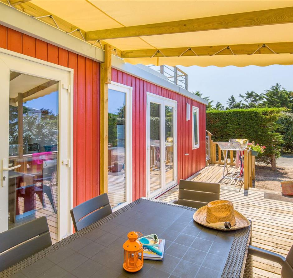 Mobil-home **** 4 pers 2 ch au camping 4 étoiles La Pomme de Pin à Saint Hilaire de Riez en Vendée - Camping Saint Hilaire de Riez