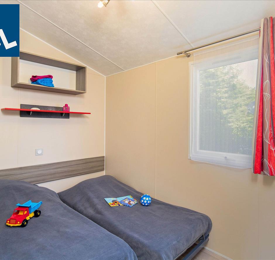 Mobil-home 4/5 personnes accessible aux personnes à mobilité réduite en Vendée à Saint Hilaire de Riez - Camping Saint Hilaire de Riez