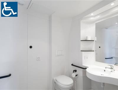 Mobil-home 4/5 personnes accessible aux personnes à mobilité réduite en Vendée à Saint Hilaire de Riez