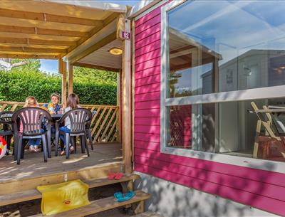 Mobil-home 5 personnes avec 2 chambres à La Pomme de Pin- vendée - accès plage