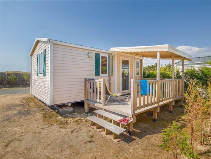 Mobil-home 4 personnes au camping la pomme de pin à St Hilaire de riez en Vendée