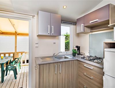 Mobil-home 4 personnes au camping la pomme de pin à St Hilaire de riez en Vendée