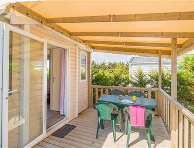 Mobil-home 4 personnes au camping la pomme de pin à St Hilaire de riez en Vendée