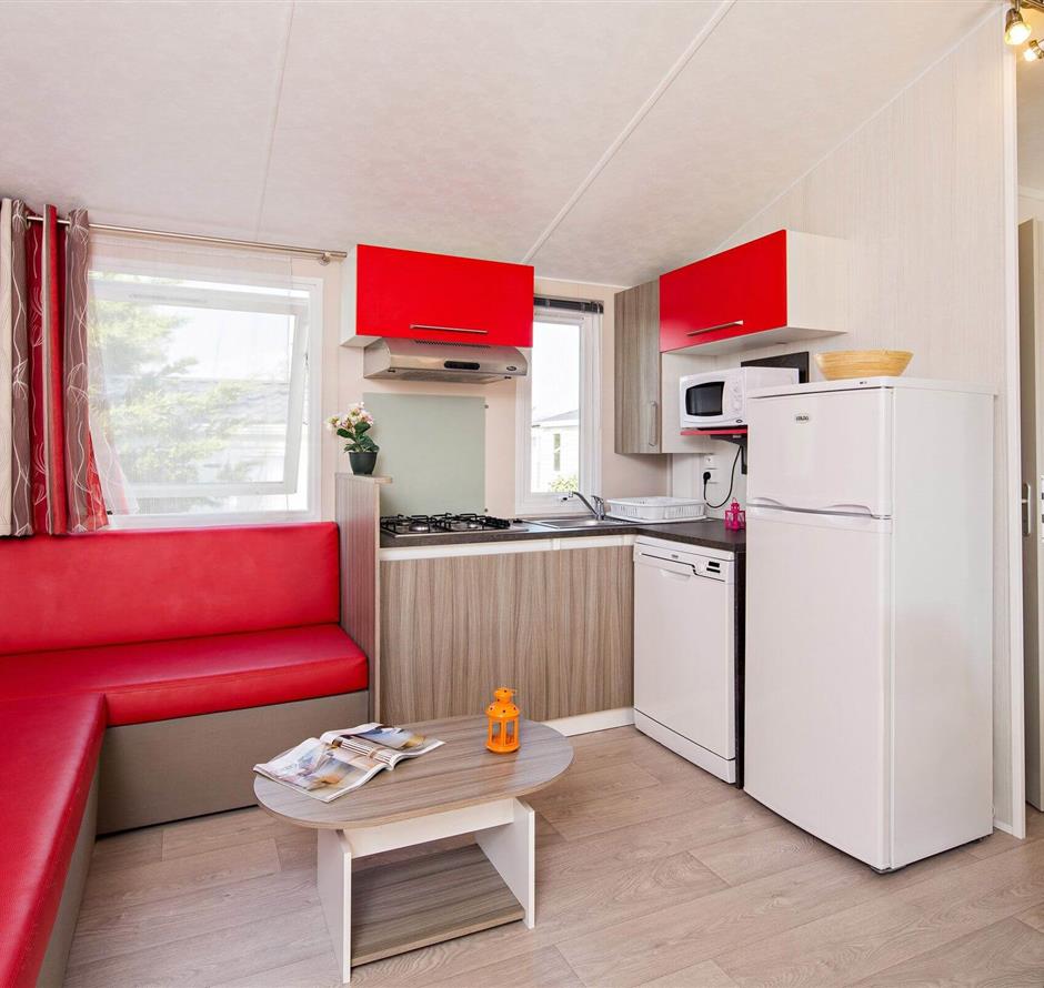 Mobil-home 3 chambres 2 salles d'eau au camping 4 étoiles La Pomme de Pin à Saint Hilaire de Riez en Vendée - Camping Saint Hilaire de Riez