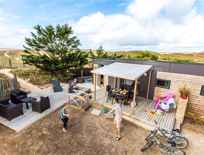 Cottage 3 chambres 2 salles d'eau au camping 4 étoiles La Pomme de Pin à Saint Hilaire de Riez en Vendée