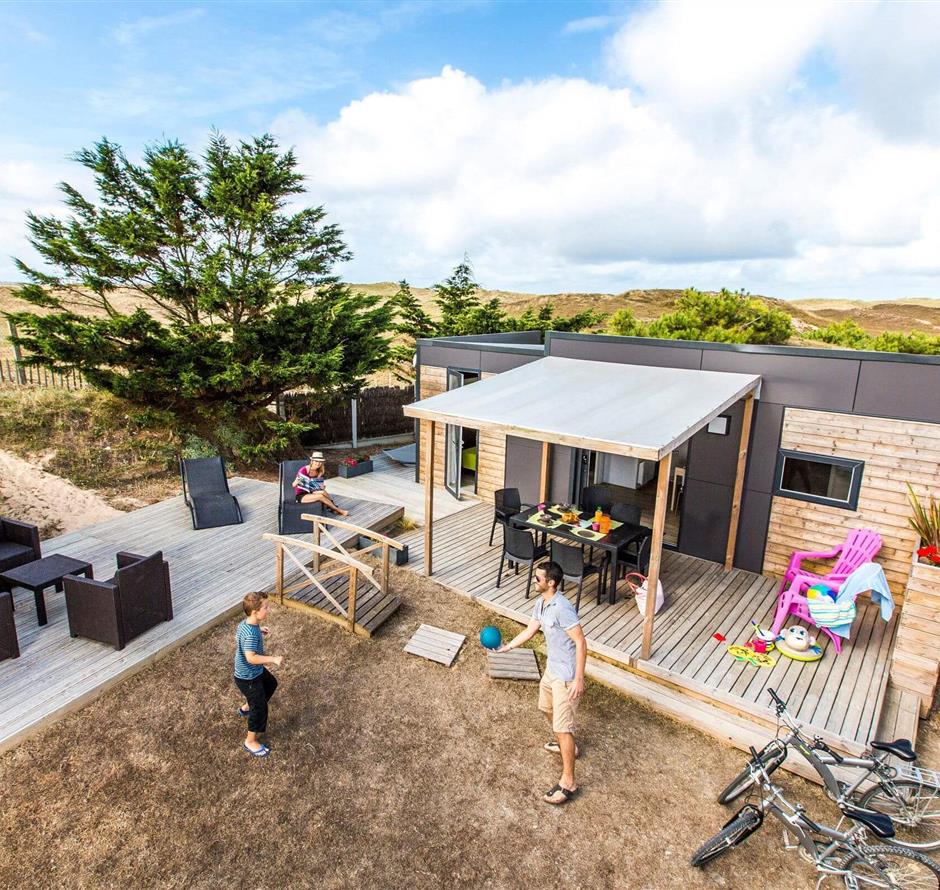 Cottage 3 chambres 2 salles d'eau au camping 4 étoiles La Pomme de Pin à Saint Hilaire de Riez en Vendée - Camping Saint Hilaire de Riez