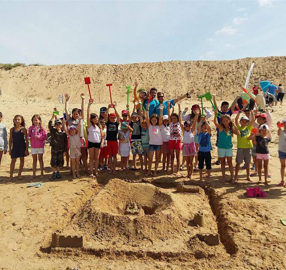 club enfants à la plage de st hilaire de riez  - Camping Saint Hilaire de Riez