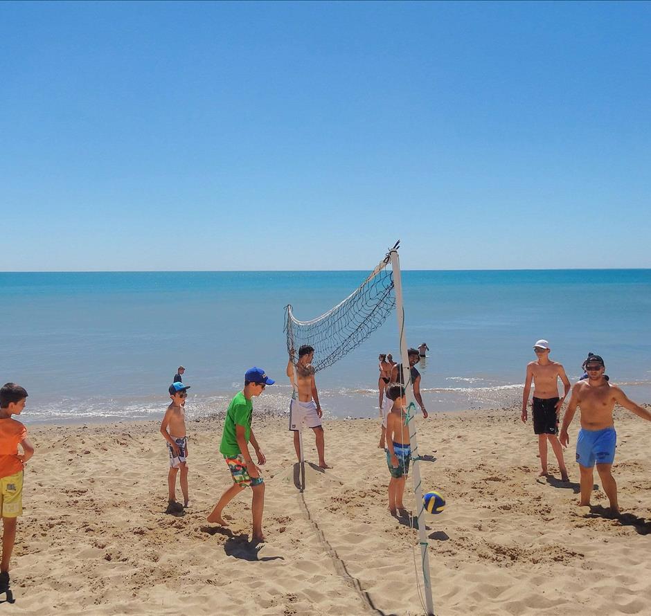 match de beach volley à Saint Hilaire de Riez  - Camping Saint Hilaire de Riez