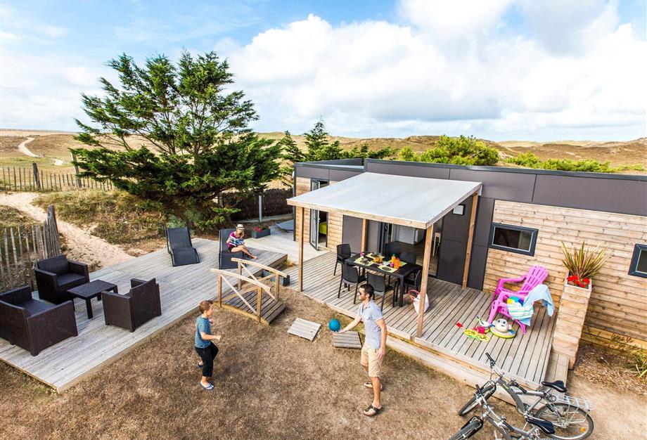 Louer un mobil-home avec 3 chambres 2 salles de bains à St Hilaire de Riez - Camping 4 étoiles en Vendée (85) - Camping Saint Hilaire de Riez