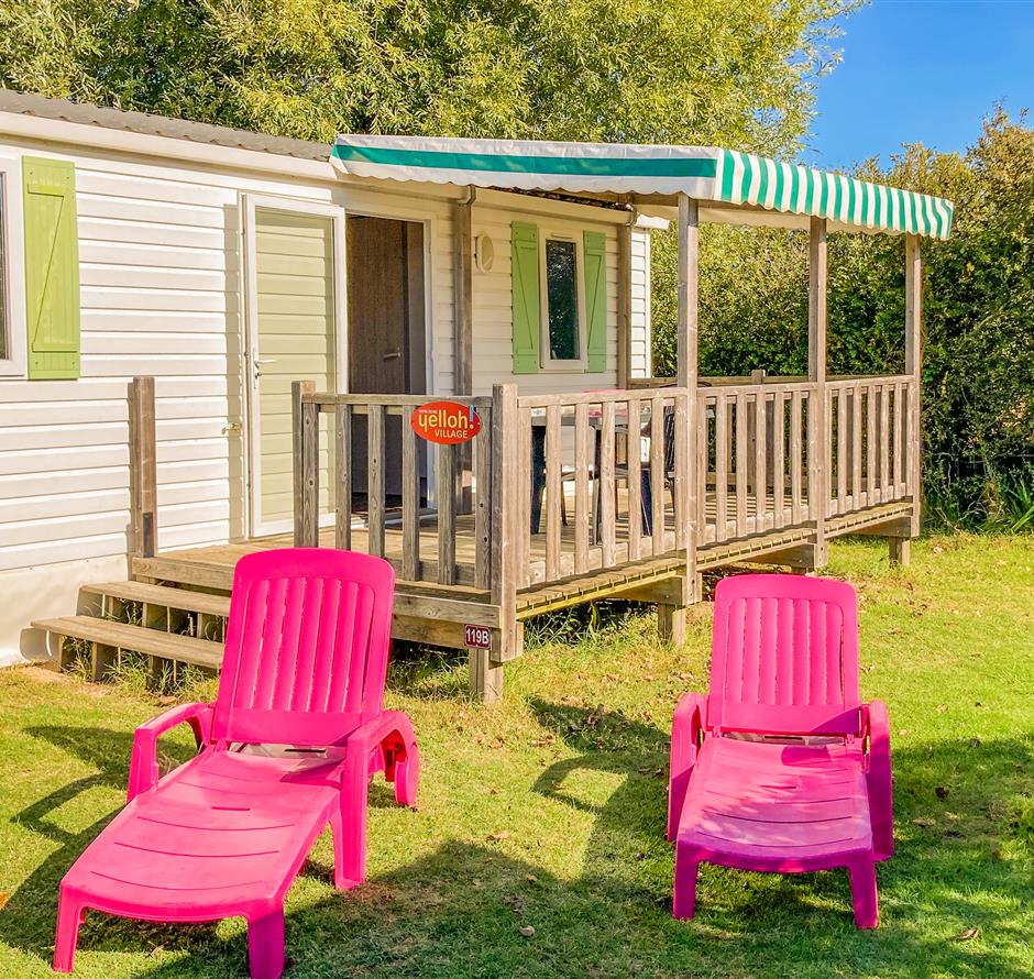 Mobil-home 4 personnes au camping la pomme de pin à St Hilaire de riez en Vendée - Camping Saint Hilaire de Riez