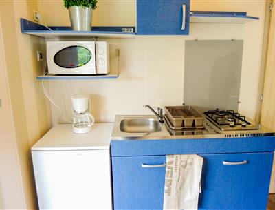 Mobil-home 4 personnes au camping la pomme de pin à St Hilaire de riez en Vendée