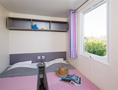 Mobil-home 4 personnes au camping la pomme de pin à St Hilaire de riez en Vendée