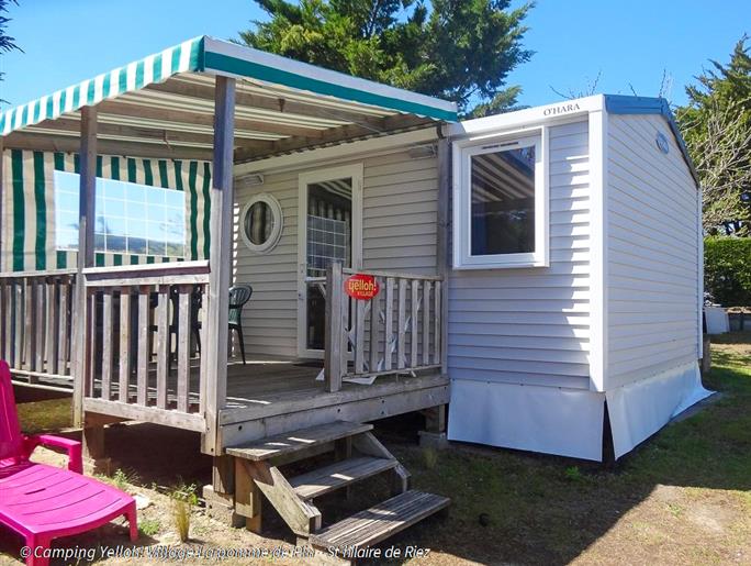 Cottage camping 4 étoiles La Pomme de Pin St jean de monts Vendée