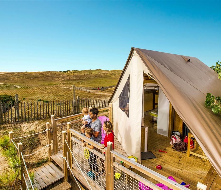 Tente meublée à Saint Hilaire de Riez - Camping Saint Hilaire de Riez