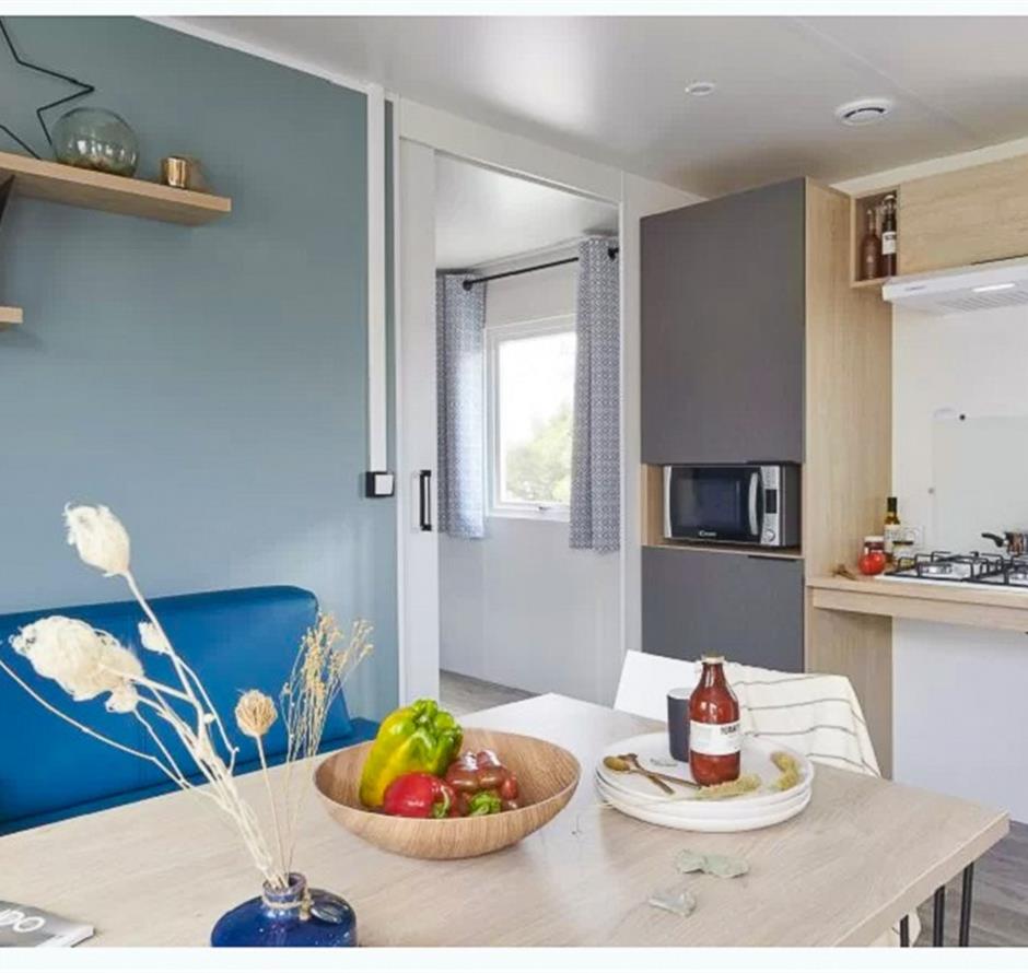 Mobil-home 2chambres haut de gamme PMR **** à Saint Hilaire de Riez - Camping Saint Hilaire de Riez