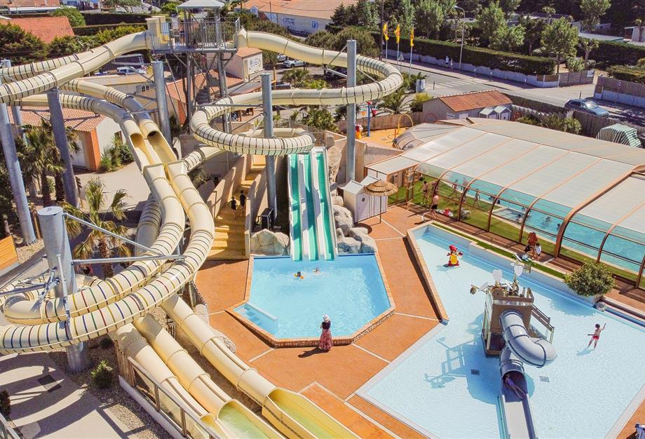 nouveau toboggans - Camping Saint Hilaire de Riez