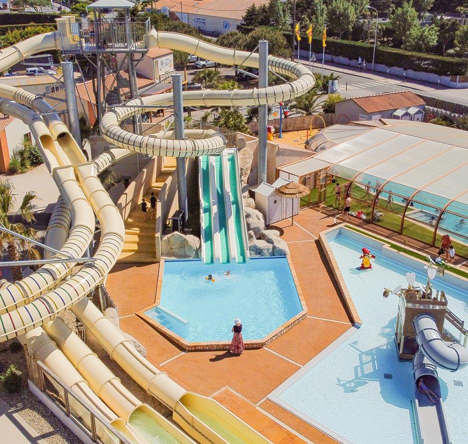 Nouveaux toboggans 2025 - Camping Saint Hilaire de Riez