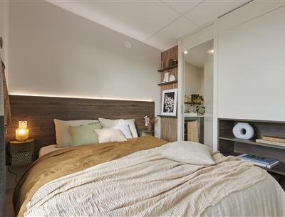 Chambre suite parentale mobil-home 4 fleurs