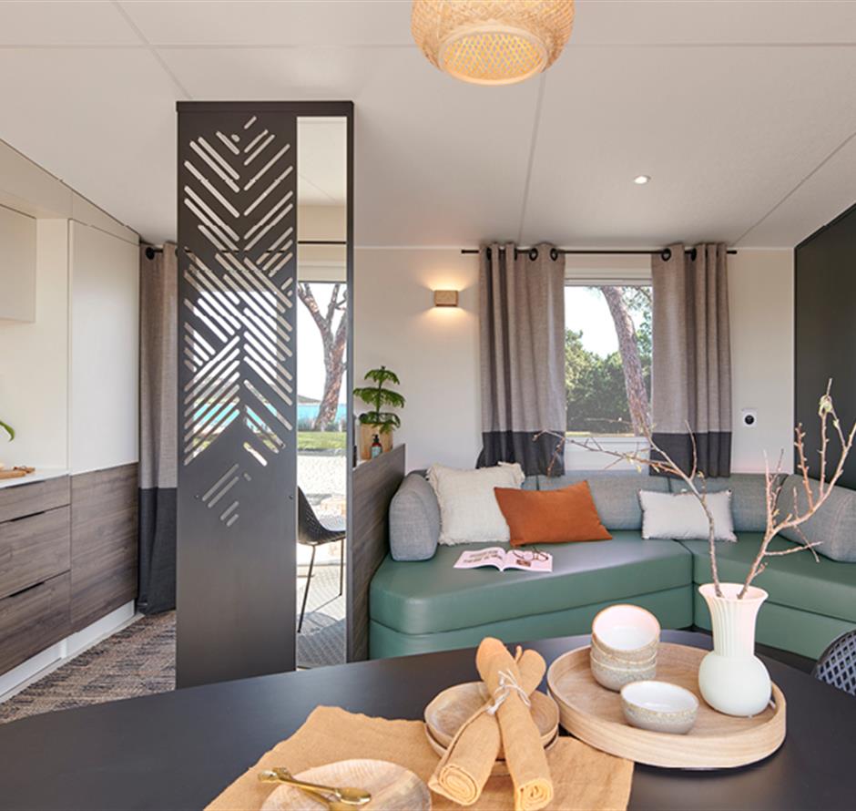 Mobil-home 6 personnes camping en Vendée à St Hilaire de Riez  - Camping Saint Hilaire de Riez