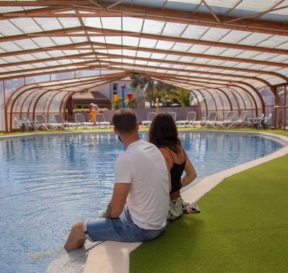 Camping 5 étoiles à St Hilaire de Riez avec piscine couverte  - Camping Saint Hilaire de Riez