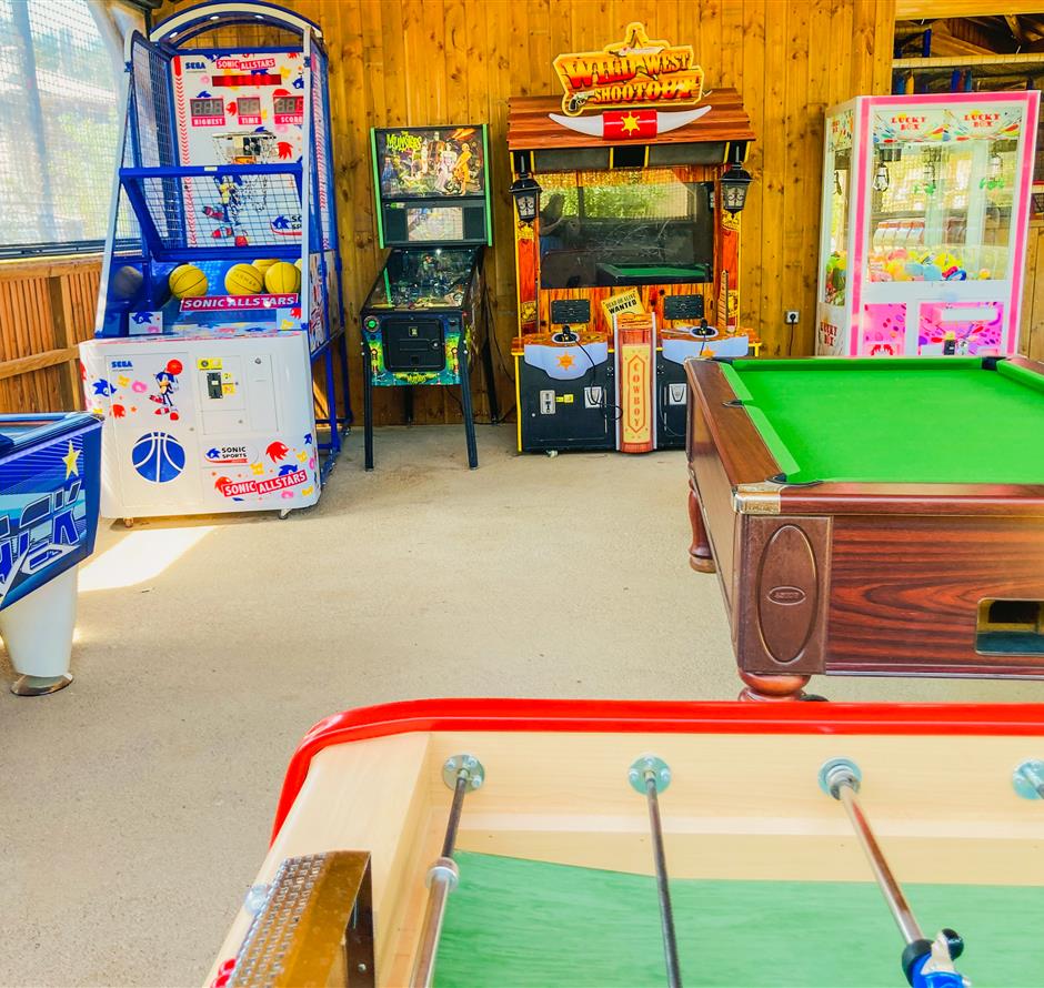 Jeux d'arcades camping St Hilaire de Riez - Camping Saint Hilaire de Riez