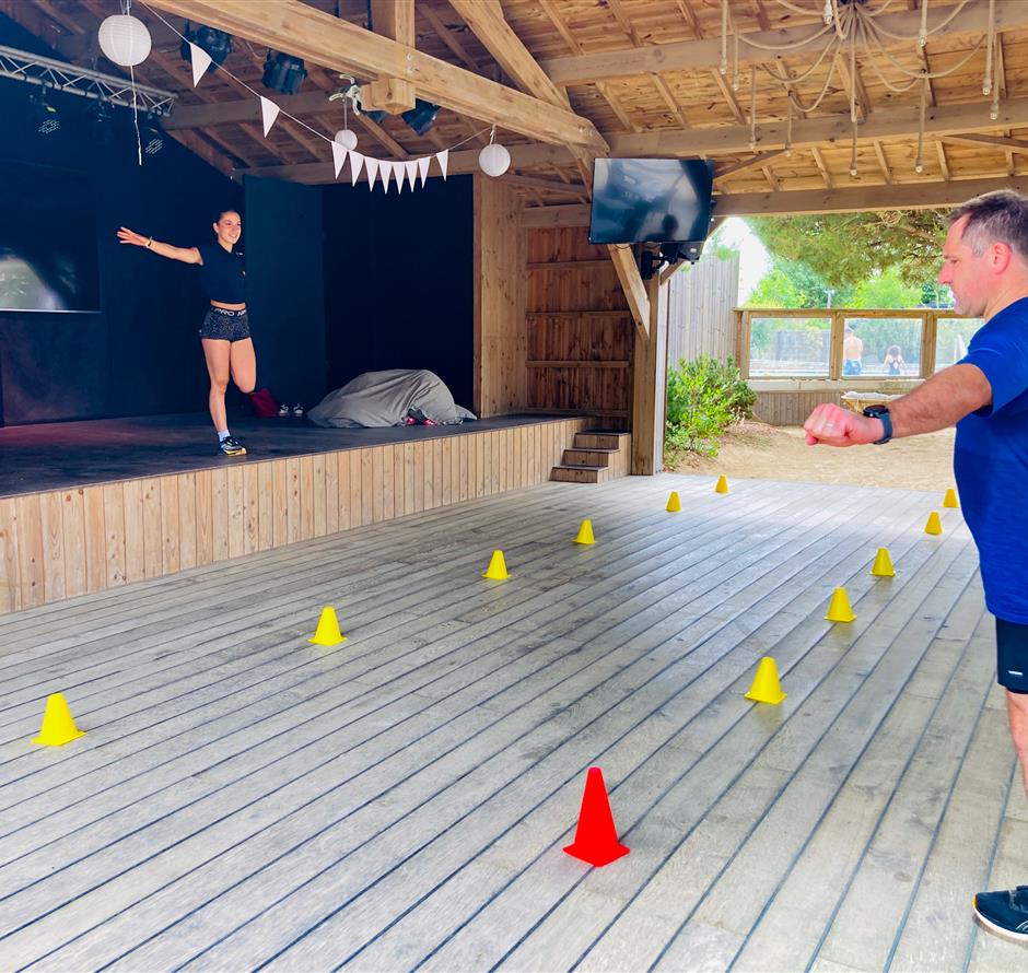 Animation sportive camping Yelloh!village La Pomme - Camping Saint Hilaire de Riez
