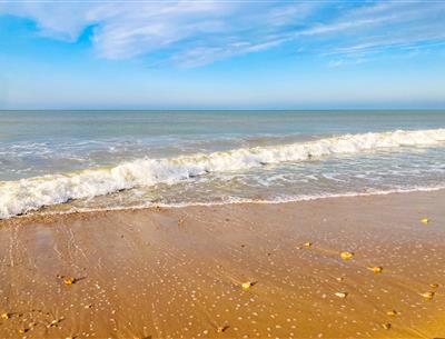 Plage de sable fin à Saint Hilaire de Riez Vendée